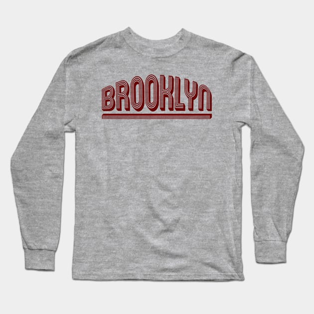 Brooklyn Long Sleeve T-Shirt by MrKovach